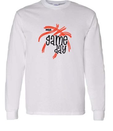 Game Day logo- CLICK TO SEE GARMENT OPTIONS!